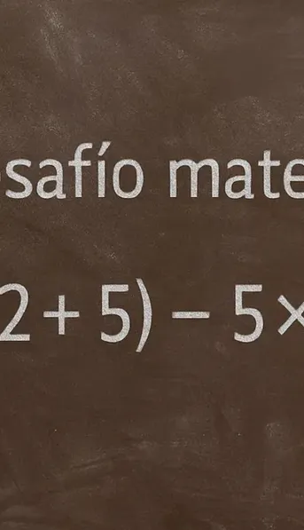 El desafío matemático que casi nadie resuelve en menos de 10 segundos