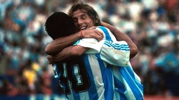 Claudio Caniggia recordó a Diego Maradona con una emotiva foto