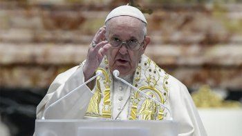 El papa Francisco celebró la bendición Urbi et Orbi por el domingo de Pascua. El papa Francisco celebró la bendición Urbi et Orbi por el domingo de Pascua.
