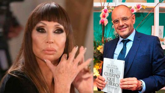 Moria Casán contestó las críticas por su relación con Mühlberger: La mayoría que habla de mí tiene el c... sucio