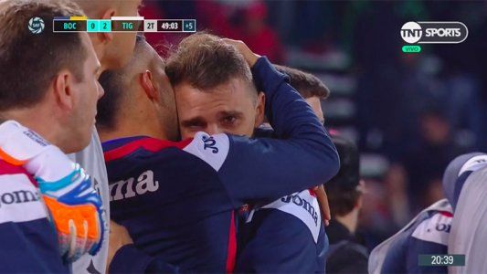 El llanto de Montillo: Hace un año y medio estaba entrenando solo con un profe y hace siete meses tenía la rodilla rota