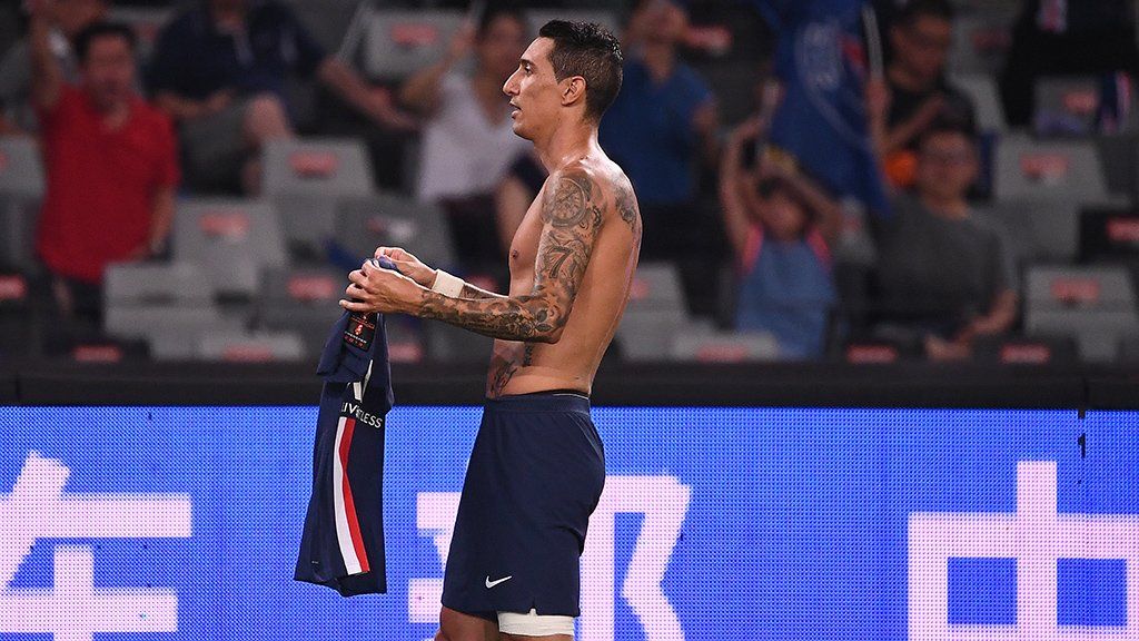 PSG campeón de la Supercopa de Francia: Di María anotó el gol de la victoria con un tiro libre magistral