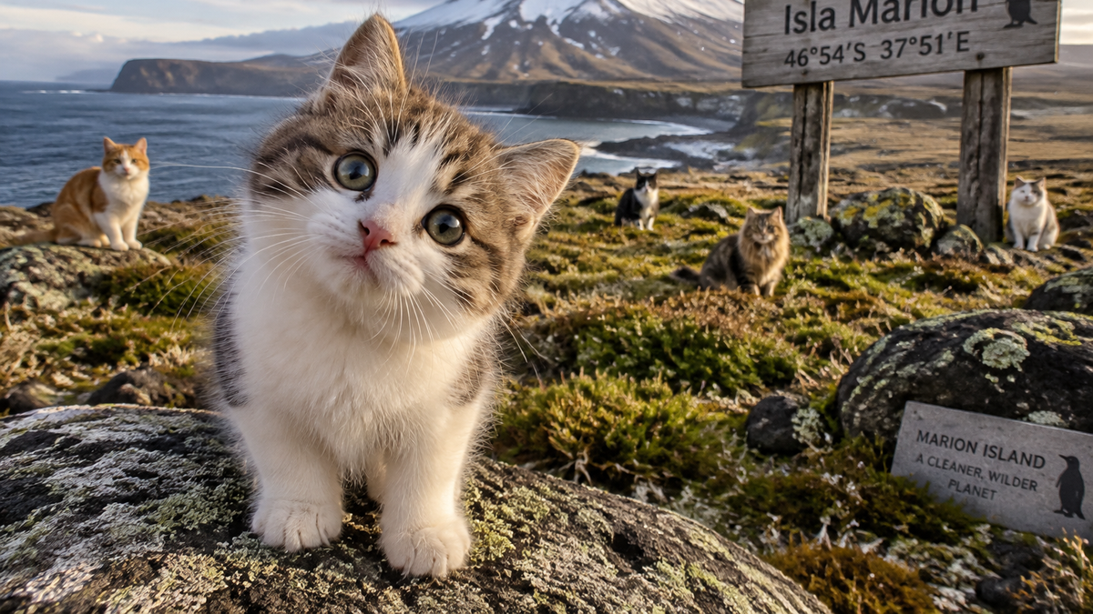 En 1949 llevaron cinco gatos a una isla para combatir una plaga y terminaron provocando una crisis ambiental que dura décadas