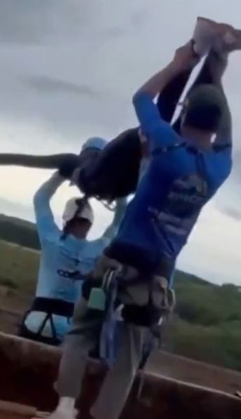 Tragedia en Brasil: una joven murió al ser arrojada al vacío sin cuerda durante una práctica de puenting