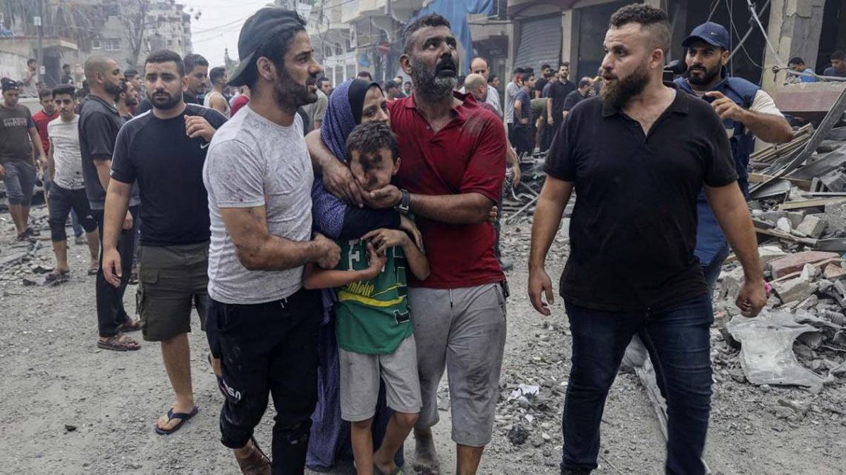 Israel seguirá el bloqueo a la franja de Gaza hasta que Hamás libere a los rehenes. (Foto: Gentileza Diario de Noticias)