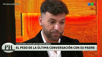 La última charla de Martín Bossi con su papá: Estuve en el momento en el que dejó de respirar