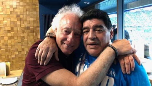 Maradona y Coppola se amigaron durante el partido de Argentina vs. Nigeria