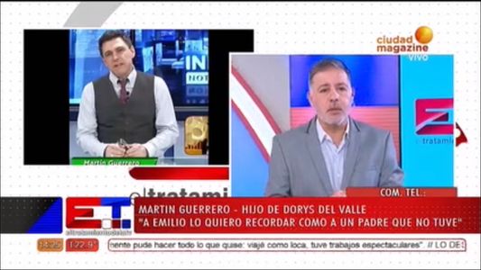El hijo de Dorys del Valle: Lo quise a Emilio Disi más que a mi papá