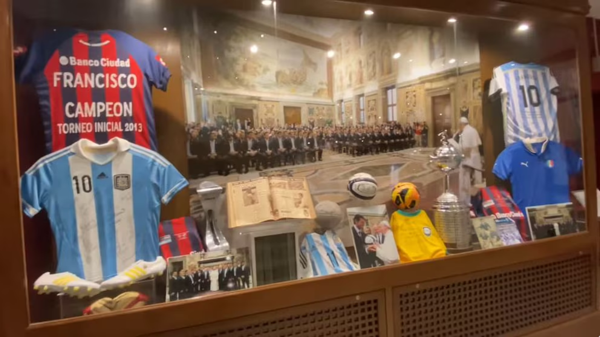 Los regalos que recibió el papa Francisco y a los que les dio un lugar en su museo Los regalos que recibió el papa Francisco y a los que les dio un lugar en su museo