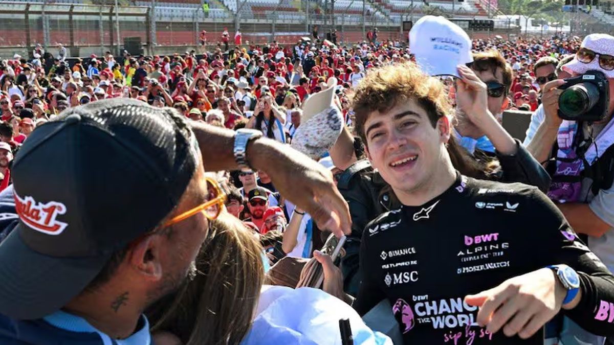 Olé, olé, olé, Franco: la ovación argentina a Colapinto en Imola