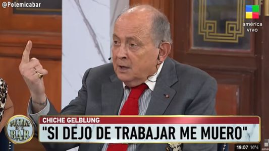 Chiche Gelblung: Si dejo de trabajar me muero