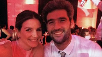 La primera imagen del marido de Marcela Kloosterboer tras la internación