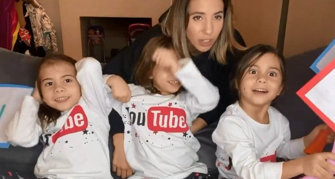Las hijas de Cinthia Fernández debutaron como youtubers: Queremos ser millonarias