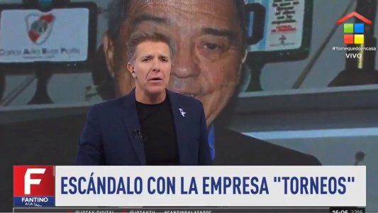 La bronca de Fantino con Torneos por sacar del documental de Fútbol de Primera a Carlos Ávila