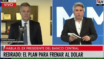Redrado: Hay que tomar medidas para aumentar la cantidad de dólares
