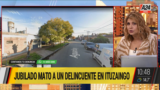 Otra vez, un jubilado justiciero pero murió por una bala