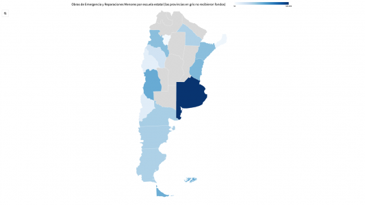 Buenos Aires fue la provincia que más fondos recibió para obras de emergencia y reparaciones en escuelas