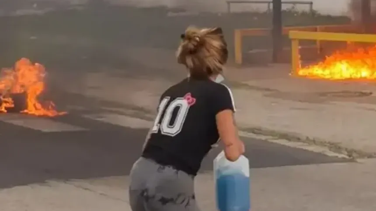 La protesta ocurrió frente a la Unidad Penal Nº1 de Paraná