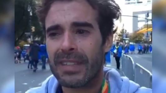 Emocionado hasta las lágrimas, Nico Cabré le dedicó unas palabras a su hija Rufina y a Laurita