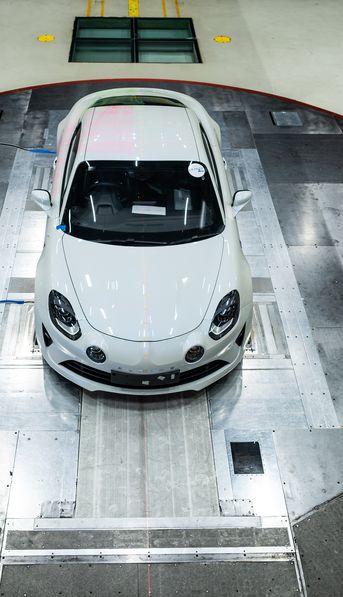 Alpine: la aerodinámica de la Fórmula 1 a los autos de calle