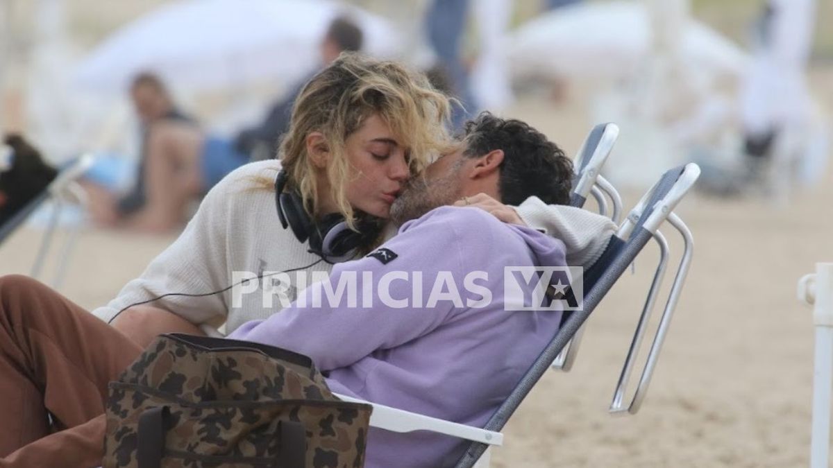 Emilia Attias se mostró como nunca antes con su nuevo novio en las playas de Uruguay: las fotos