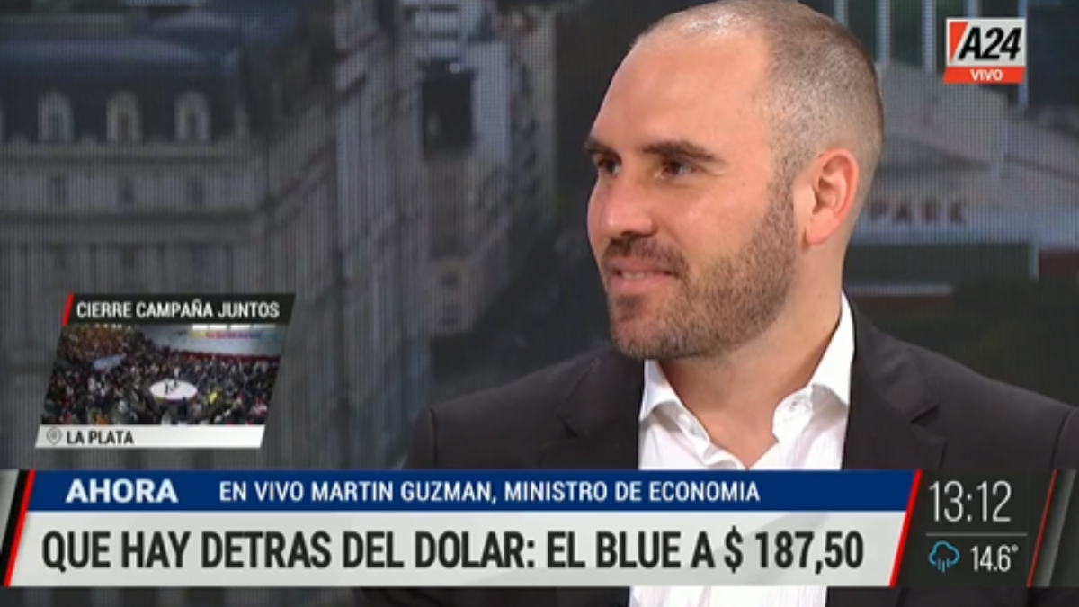 El ministro de Economía