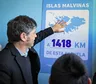 Kicillof cuestionó el discurso de Milei sobre Malvinas y advirtió que la soberanía se defiende todos los días