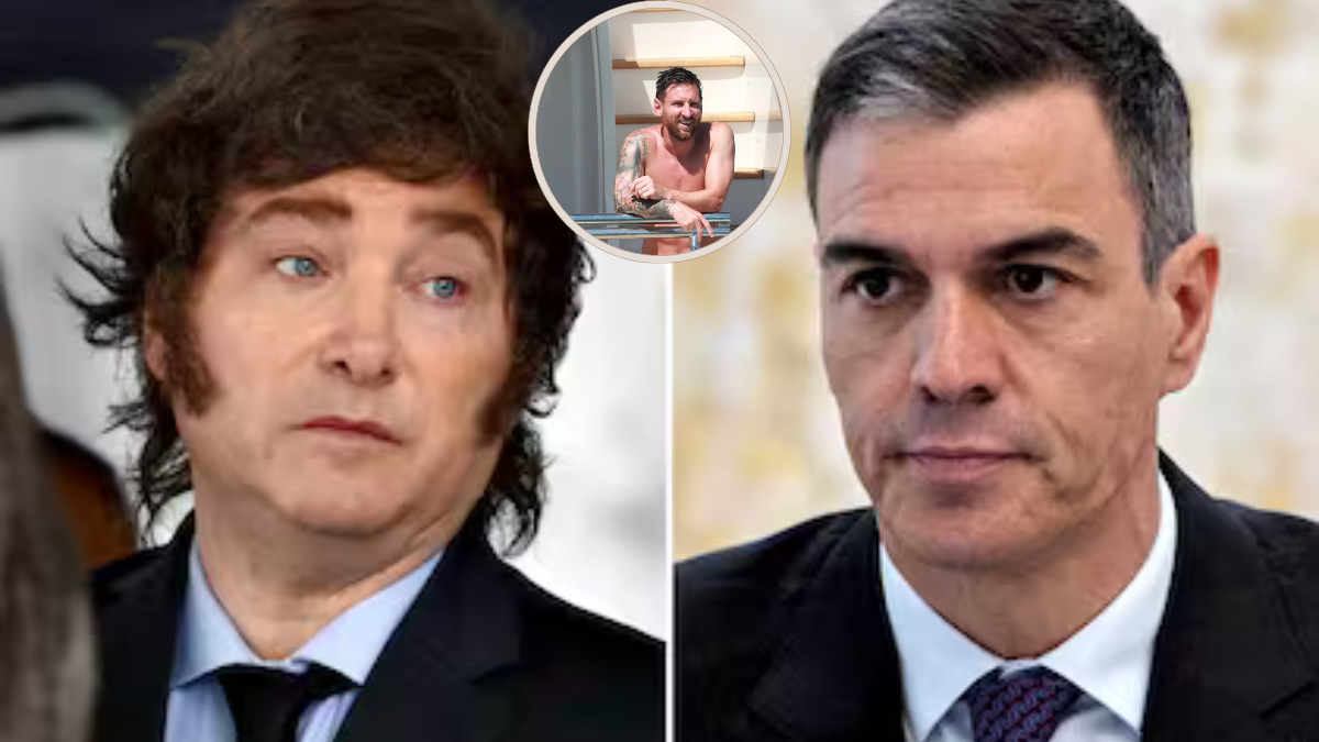Javier Milei se solidarizó con Messi tras sufrir un ataque vandálico en su casa de Ibiza y le pidió a Pedro Sanchez más seguridad