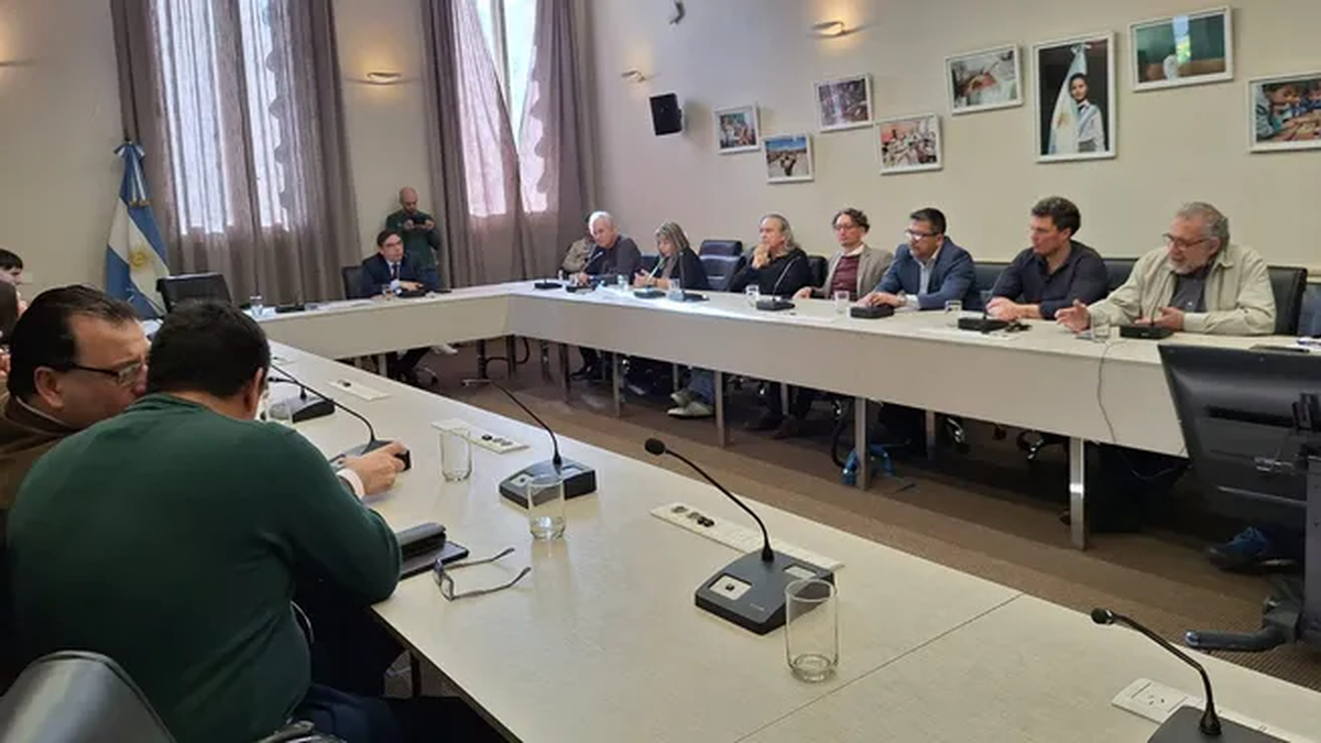 La reunión del ministerio de Capital Humano con las universidades.&nbsp;
