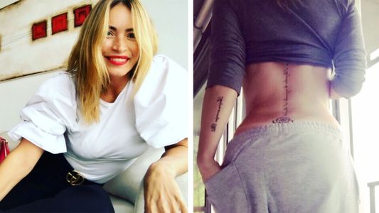 Claudia Fernández habló de su tatuaje sexy: Hace rato tenía ganas de hacérmelo, tiene una frase mía