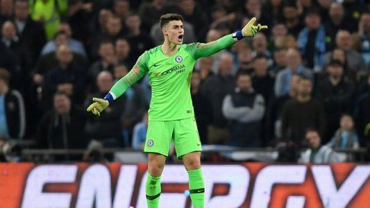 Chelsea multó a Kepa por negarse a ser reemplazado en la final ante Manchester City