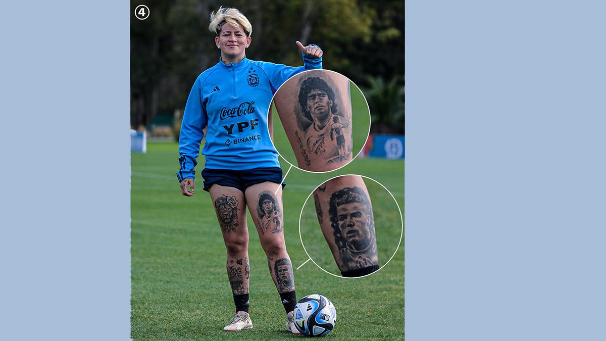 La jugadora de la Selección argentina Yamila Rodríguez tiene tatuado a Cristiano Ronaldo y la tildaron de "AntiMessi". La jugadora de la Selección argentina Yamila Rodríguez tiene tatuado a Cristiano Ronaldo y la tildaron de "AntiMessi".