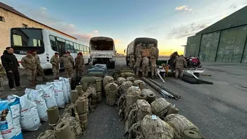 Fuerzas Armadas de Argentina preparan ayuda para enviar a Venezuela (Foto Ministerio de Defensa).