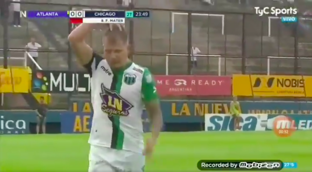 El jugador de Nueva Chicago pidió disculpas por sus gestos antisemitas