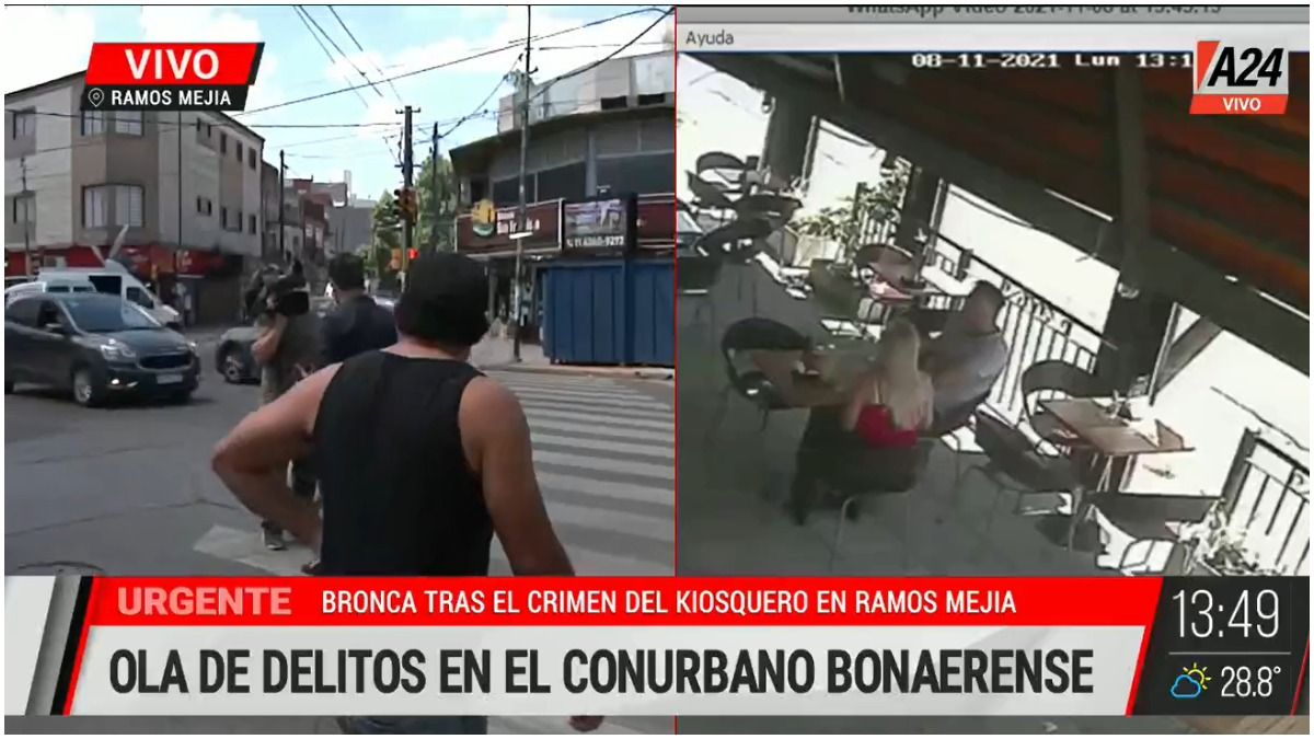 Mientras los medios de comunicación cubrían el crimen de Roberto Sabo