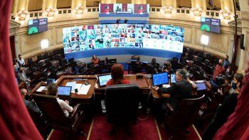Se realizó con éxito una nueva prueba de sesión virtual en el Senado