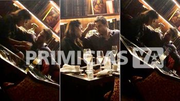 ¡In fraganti en el privado de un bar! ¿Silvina Luna tiene un nuevo amor?