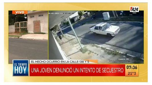 Una joven denunció un intento de robo y secuestro en Berazategui
