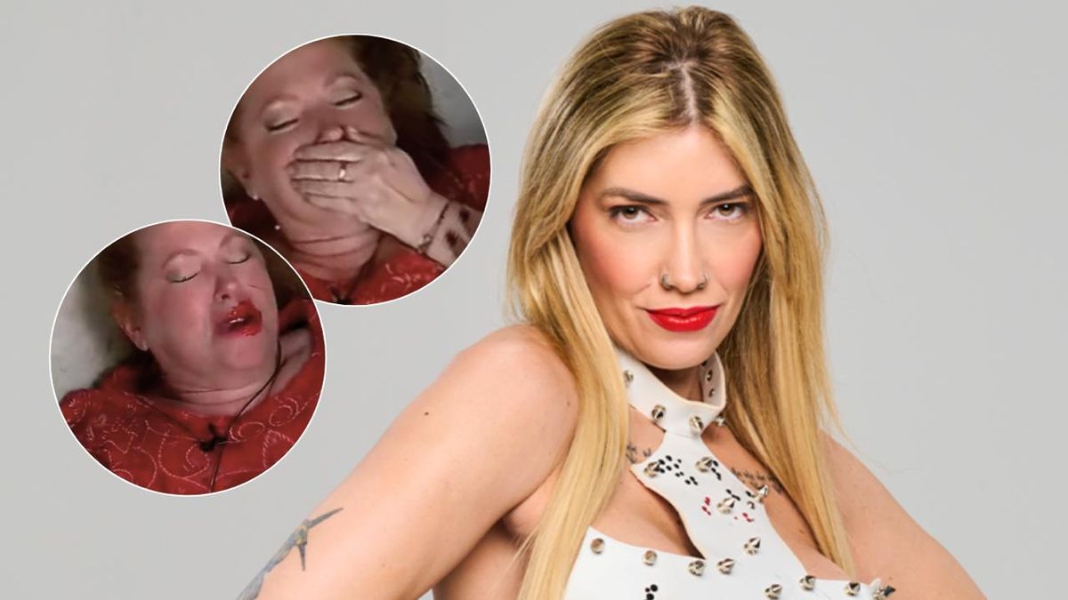 Carmiña se burló de los dientes de Andrea del Boca tras su caída en Gran Hermano: Las porcelanas viejas...