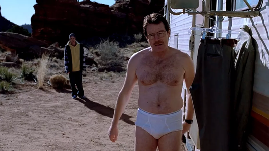 Subastan el famoso calzoncillo que usaba Walter White en la serie Breaking Bad