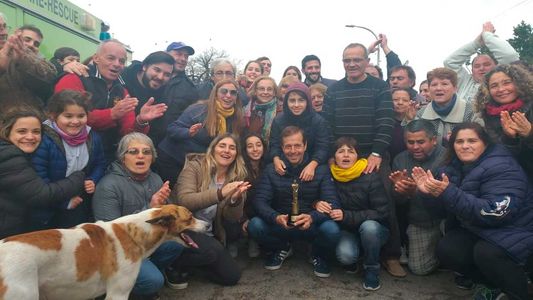 Tras ganar el Martín Fierro, Fabián Rubino fue nombrado Ciudadano ilustre de Tapalqué