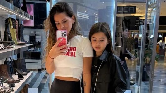 China Suárez compartió fotos de su hija Rufina Cabré maquillada: las duras críticas que recibió la actriz