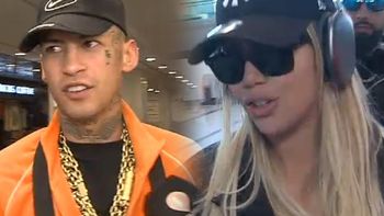 L-Gante se mostró junto Wanda Nara y habló de su alarmante mensaje en redes: Colapso mental