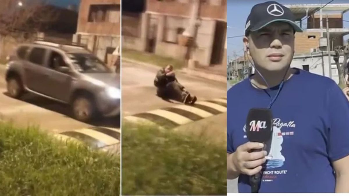 Arrastró a Pituco con su camioneta y explicó la razón que lo llevó a esa decisión extrema. (Foto: gentileza TN)