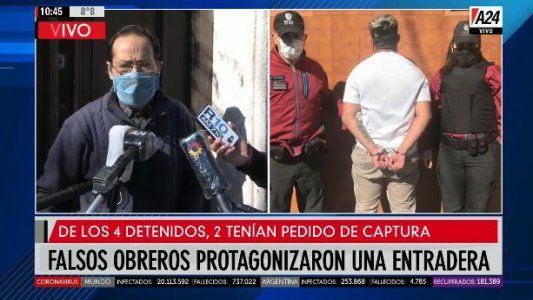 Un vecino contó cómo operaba la banda de falsos obreros en Belgrano R