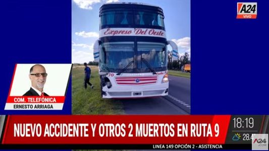 Otra tragedia en Ruta 9: mismo lugar, dos accidentes fatales en 24 horas