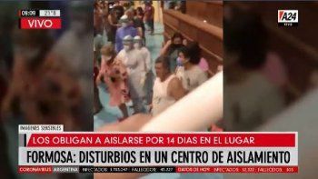 Incidentes en un centro de aislamiento, mientras Formosa defiende su política sanitaria