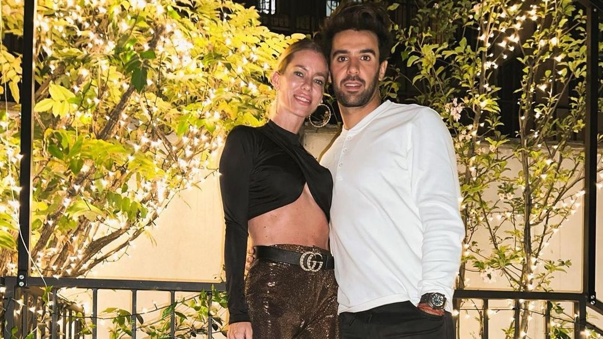 Nicole Neumann y su pareja,el piloto José Manuel Urcera.&nbsp;