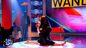 Wanda Nara bailó tango en la televisión italiana y participará en la apertura de ShowMatch