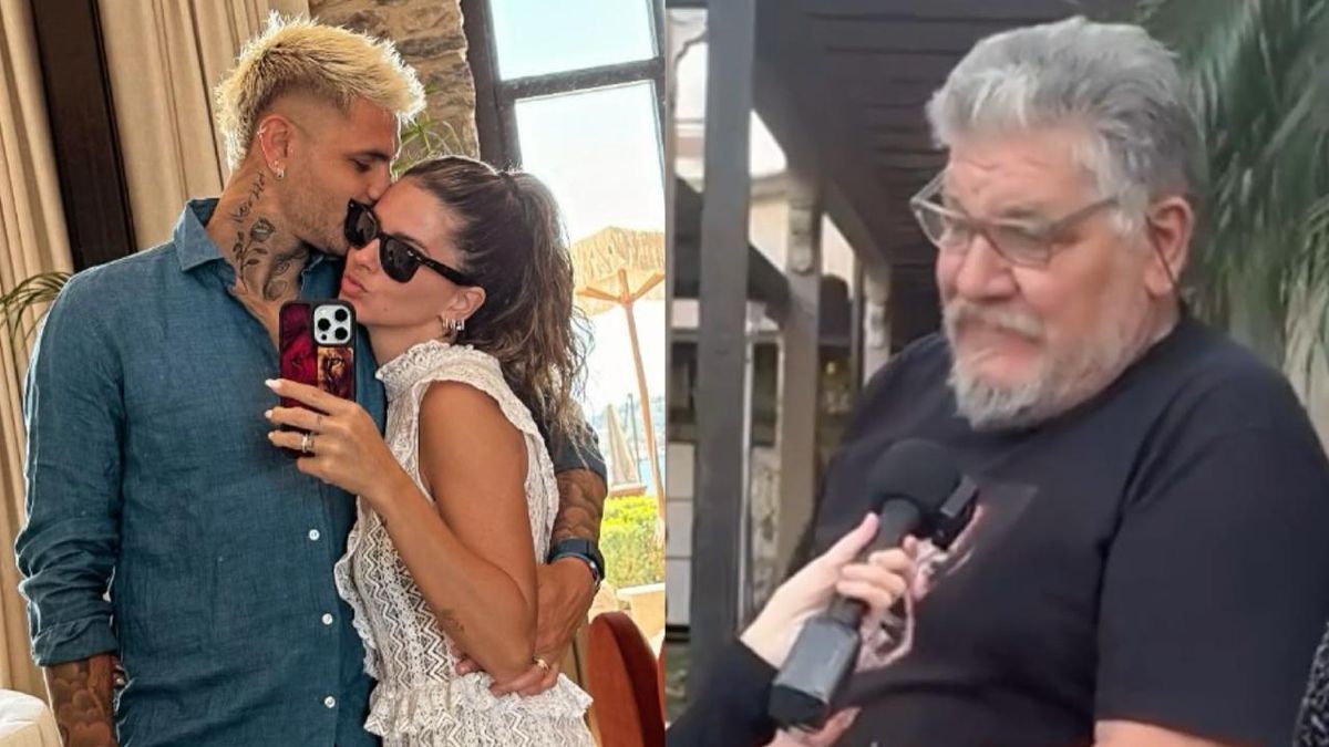 El inesperado gesto del padre de Mauro Icardi al ser consultado por la China Suárez